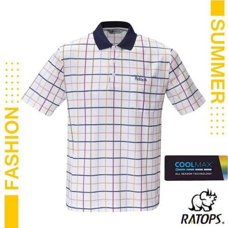 【瑞多仕-RATOPS】男款 COOLMAX 輕量透氣短袖POLO衫/DB1753 紅色/粉色/藍色/褐色✿30E010